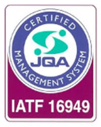 IATF 16949 認証バッジ