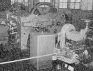 冷間ホーマー機の導入の様子