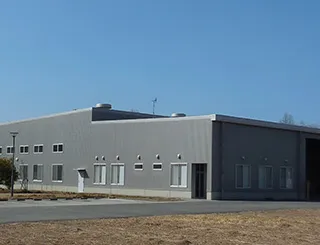 九州営業所新配送センターの外観