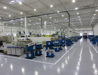 九州フセラシ新梱包棟の外観